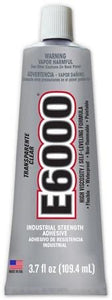 NOT regular E6000 craft glue - Industrial Strength High Viscosity (automobile repair adhesive)